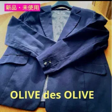 올리브 데 올리브 네이비 테일러드 자켓 (LL)