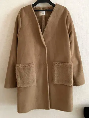 OLIVE des OLIVE 올리브 데 올리브 노카라 무스탕 코트