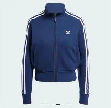 adidas 트랙 자켓 니트 탑 아디다스 오리지널 네이비