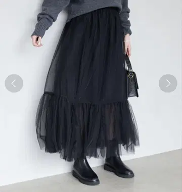 레이어드 튜튜 스커트