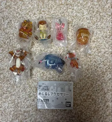 Winnie the Pooh 메지루시 액세서리 가챠가챠 푸우