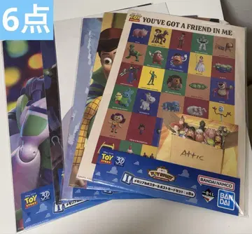 제일복권 PIXAR 토이스토리 메모리얼 포스터 버즈 우디 6종