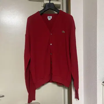 Lacoste IZOD USA제 70~80s 아크릴 가디건