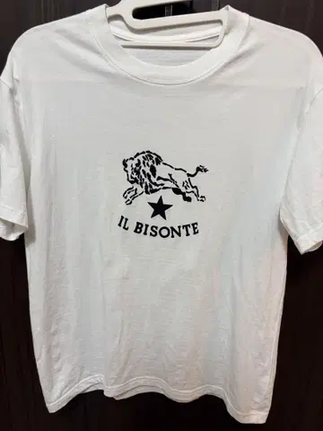 IL BISONTE 화이트 T셔츠 M