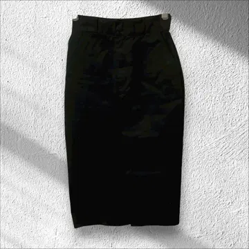 디키즈 Dickies 타이트 스커트 슬릿 벨트 루프 블랙