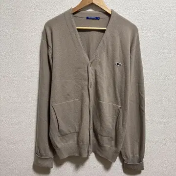 NEITHERS 네이더스 베이지 V넥 가디건 XL 한국 브랜드