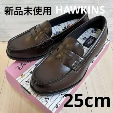 [ 새상품 ] Disney x HAWKINS 로퍼 다크 브라운 25 통학