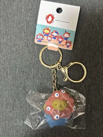 오사카 간사이 만박 산리오 미야쿠미야쿠 폼폼푸딩 클리어 키링