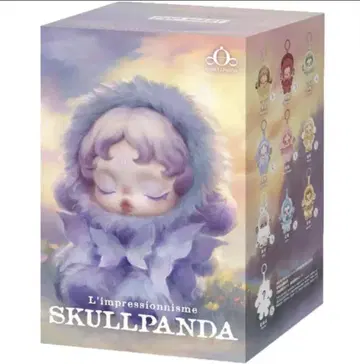 SKULLPANDA L'impressionnisme 봉제 인형