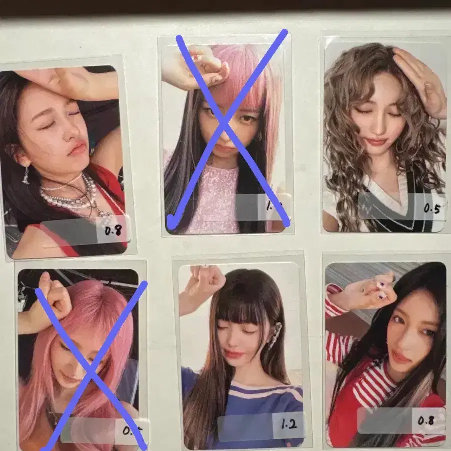 IVE XOXZ secret withmuu5.0 トレカ 6枚セット Ive secret withmuu 5.0