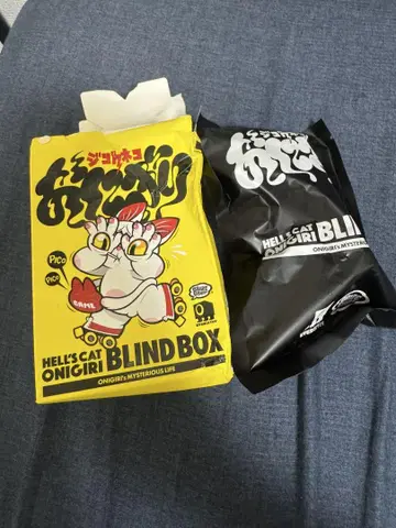 GRAPE BRAIN 지옥 고양이 오니기리 BLIND BOX 미개봉