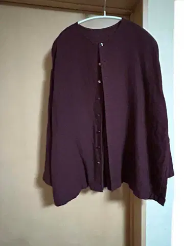 nest Robe 기모 린넨 크루넥 셔츠 자켓 네스트로브