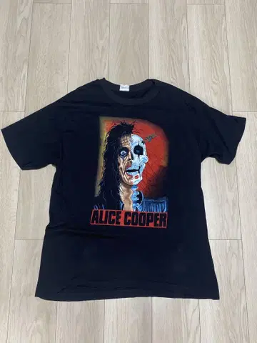 Alice Cooper T셔츠 X-Large 80s
