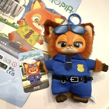 [ MINISO ] 주토피아 Zootopia 봉제 인형 닉 경찰관