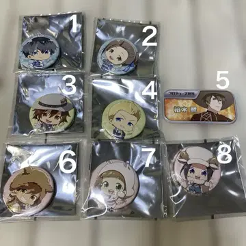 [ 8개 세트 ] SideM 아이돌 마스터 캔뱃지
