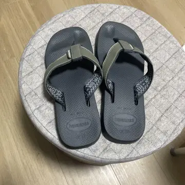 havaianas 어반 베이직 샌들 남성용 아이스 그레이 39-40