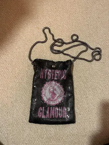 HYSTERIC GLAMOUR 메탈릭 숄더백