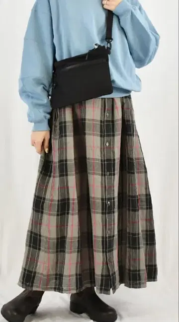 ICHI Antiquites 체크 원피스 안티카 좋아하는 분께 추천