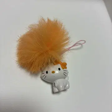 헤이세이 레트로 스트라이프 키티 산리오 오렌지