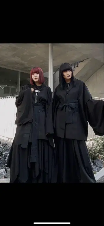 낫콘벤셔널 ornament Obi jacketkimono 셔츠