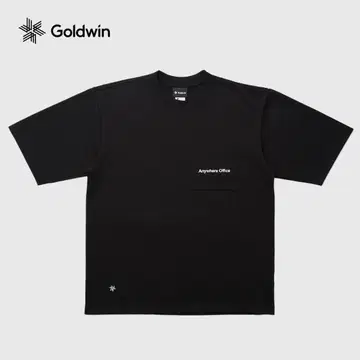 Goldwin 블랙 T셔츠 L