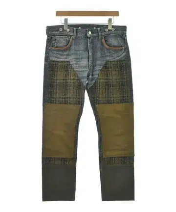 준야 와타나베 맨 데님 팬츠 남성용