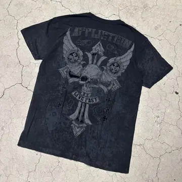 affliction scull t-shirt y2k 그런지 펑크