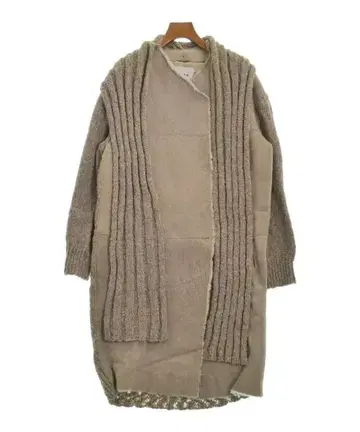 LIVEN 무스탕 코트 여성용