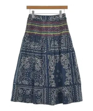 MUVEIL 롱 맥시 길이 스커트 여성용