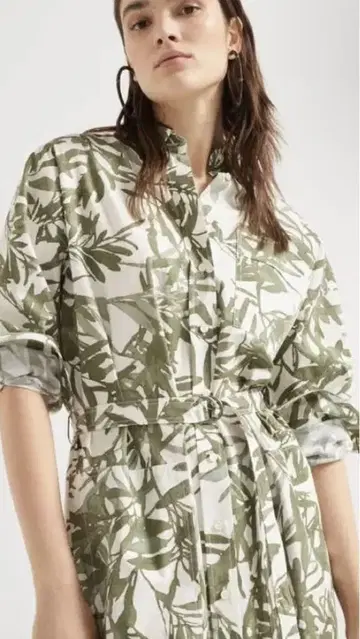 Brunello Cucinelli 프린트 드레스 S 사이즈
