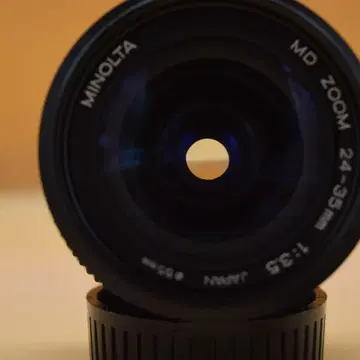 수동렌즈] MINOLTA MD 24-35MM F3.5 FOR MD/MC | 브랜드 중고거래