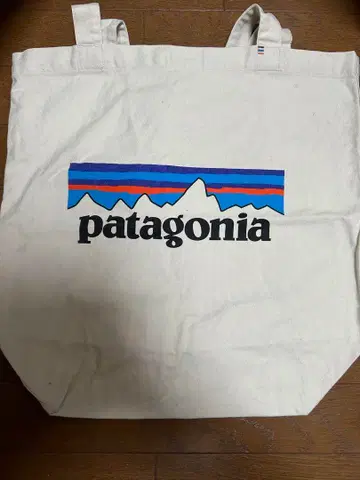 patagonia 오가닉 코튼 토트백