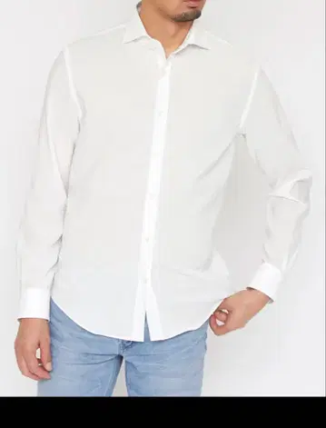 하이스트릿 시크&신 드라이 스트레치 컷어웨이 셔츠