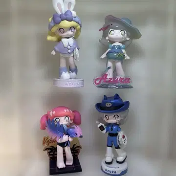 POP MART AZURA 피규어 4체 세트 묶음 판매