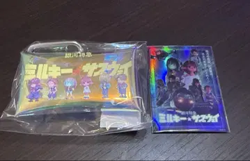 은하 특급 밀키 웨이 홀로그램 스티커 클리어 케이스 새상품 2점