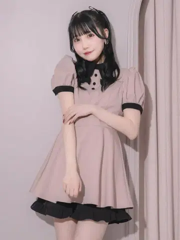 pium 리본 칼라 셋업