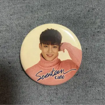 SEVENTEEN 카페 캔뱃지 2017 민규