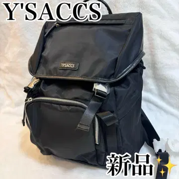 [ 새상품 ] Y'SACCS 이자크 백팩 나일론 블랙