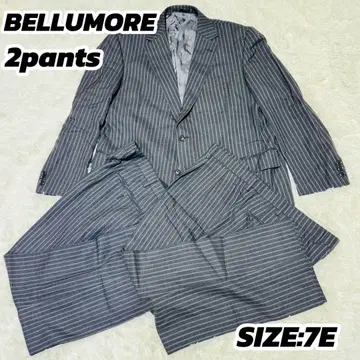 빅 사이즈! BELLUMORE 비즈니스 정장 2팬츠 사이즈 7E 3LL