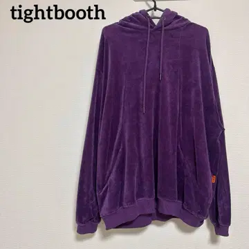 타이트부스 VELOUR PULLOVER HOODIE L 후드티