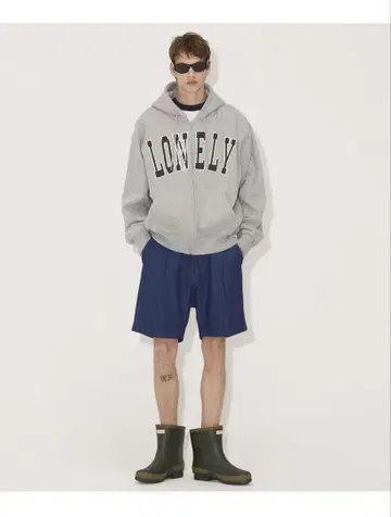 NOHANT 채원 착용 HOODIE ZIP-UP 후드티 L size