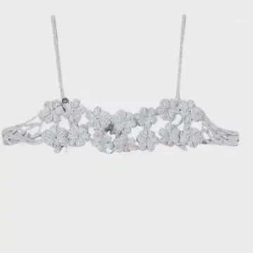 typeservice flower knit bustier