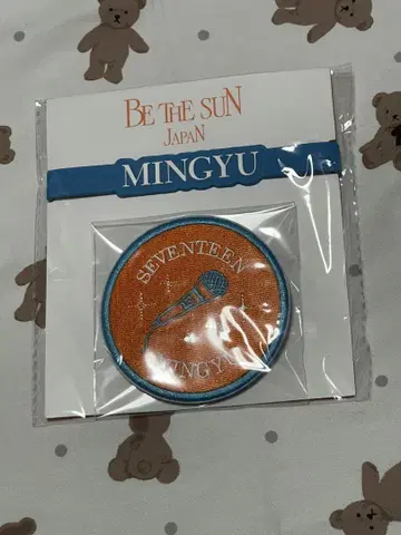 SEVENTEEN 민규 와펜 배지, 데코 반지 미개봉 새상품