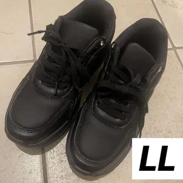 시마무라 Belle Jambes 블랙스니커즈 LL 사이즈