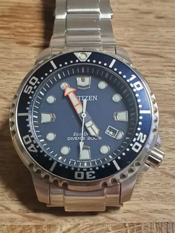 CITIZEN PROMASTER Eco-Drive 다이버 네이비