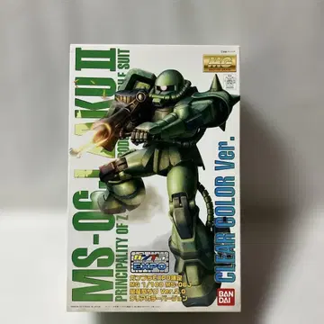 ( 미조립 ) MG 1/100 자쿠 II Ver.2.0 클리어 컬러 버전