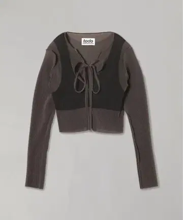 kotohayokozawa/SHEER LAYERED CARDIGAN