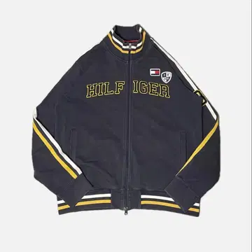 초레어 타미힐피거 풀 집업 맨투맨 저리 자수 양면