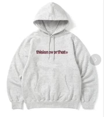 thisisnvrthat 그레이 후드티 L 사이즈