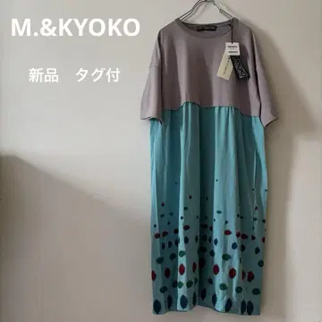새상품 택 포함 M.&KYOKO 원피스 코튼